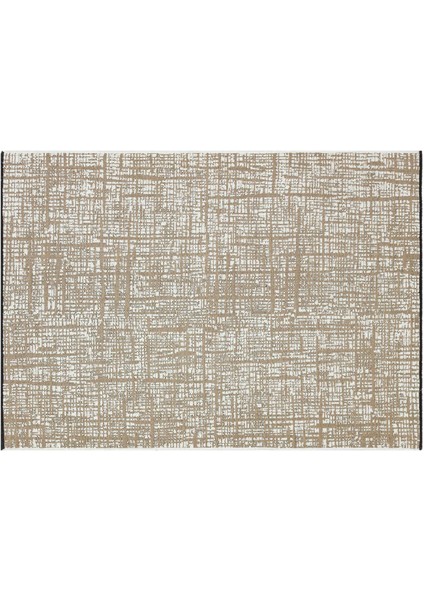 Gloria 4011 Beyaz - Jüt Halı | Modern Dekoratif Dokuma Halı