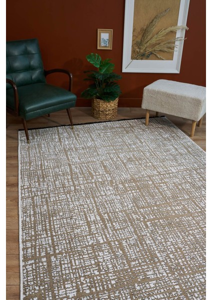 Gloria 4011 Beyaz - Jüt Halı | Modern Dekoratif Dokuma Halı fiyatları