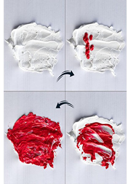 Rölyef Pasta 3,5 kg Büyük Kova Beyaz modelleri