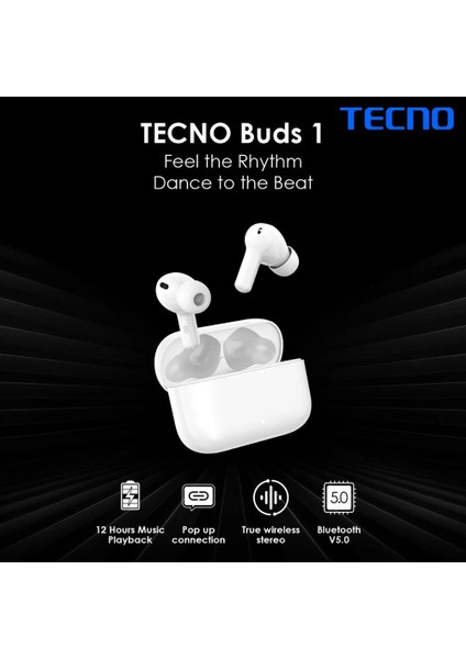 Tws Kablosuz Airbuds Kulaklık Beyaz Bt5.0 TCBD01 indirimleri
