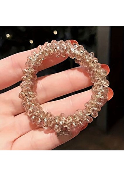 Kadın 2'li Kristal Taşlı Lastik Toka Seti modelleri