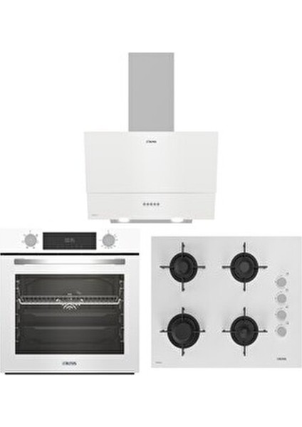 Beyaz Ankastre Set ( Ala 322 W + Ala 159 Dhw + Ala 535 W )