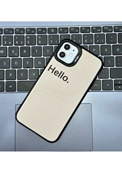 Iphone 11 Uyumlu Kaplama Hello Tasarımlı Yumuşak Silikon Kamera Korumalı Kılıf fiyatları