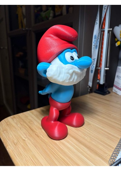 Şirin Baba Figürü – Grand Smurf Koleksiyonluk Model fiyatları
