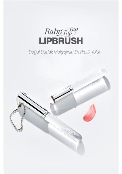 Silikon Uçlu Ruj Fırçası Clıo Baby Taptap Lip Brush indirimleri
