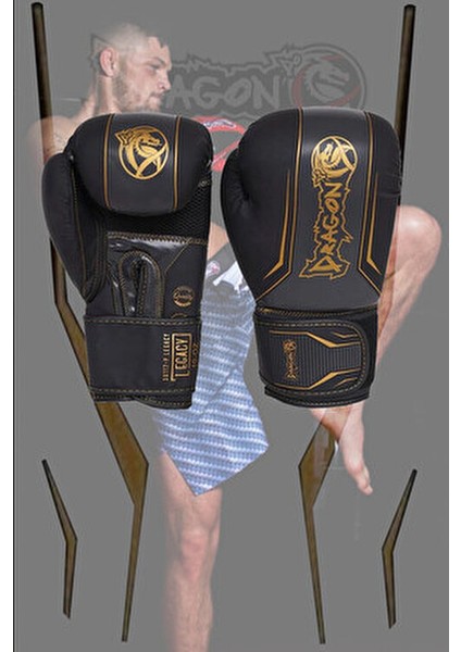 Legacy Kick Boks Eldiveni Boks Eldiveni Muay Thai Müsabaka Antreman Dragon Boks Eldiveni2'li Set fiyatları