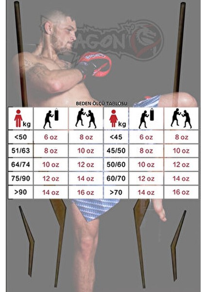 Legacy Kick Boks Eldiveni Boks Eldiveni Muay Thai Müsabaka Antreman Dragon Boks Eldiveni2'li Set fırsatları