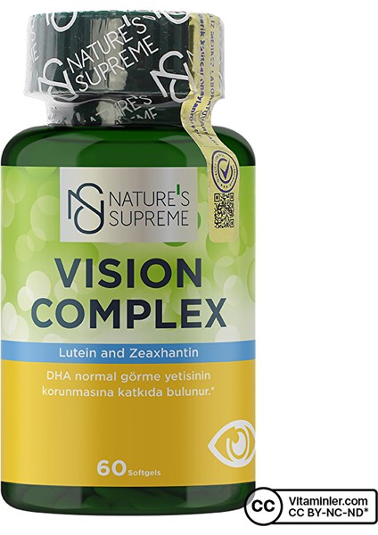 Vision Complex 60 Kapsül
