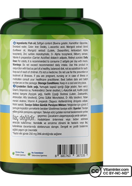 Vision Complex 60 Kapsül fırsatları