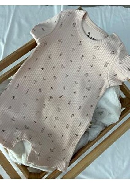 %100 Organik Pamuk Yazlık Tulum Unisex Çiçek Desenli Günlük Kullanım İçin İdeal modelleri