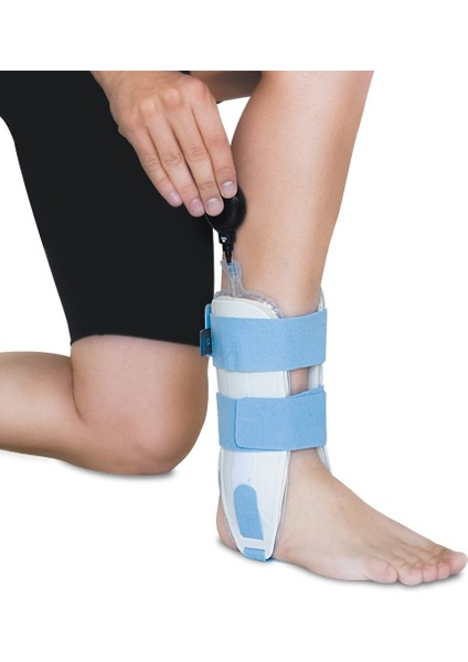 Aircast ( Air Splint ) Ayak Bilekliği Havalı Lüx Pompalı Unisize Siyah