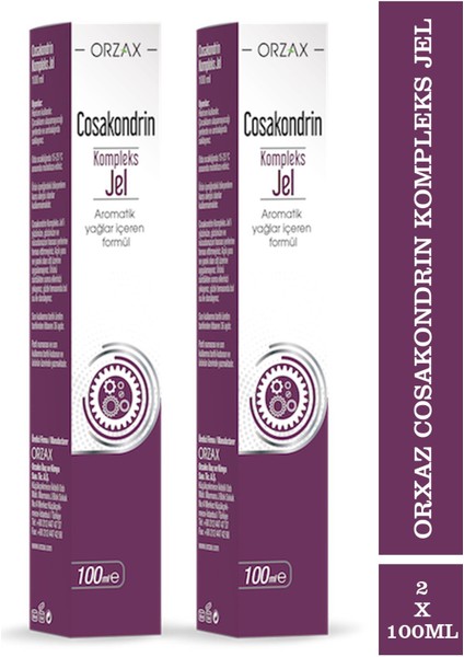 Asfstore Cosakondrin Jel 100 ml 2 Adet