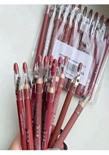 Dudak Kalemi Matte Color Lipstick Jumbo Kalın Kalem Ruj Waterproof 12LI Set fırsatları