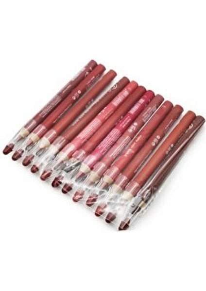 Dudak Kalemi Matte Color Lipstick Jumbo Kalın Kalem Ruj Waterproof 12LI Set indirimleri