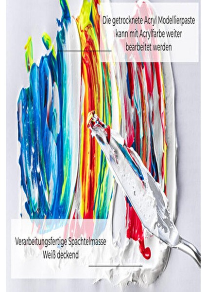 Rölyef Pasta 3,5 kg Büyük Kova Beyaz Stencıl Spatul Doku Tarağı Set modelleri