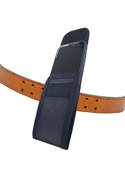 Kemere Takılan Telefon Kılıfı Cırtlı Telefon Bel Çantası Lastikli