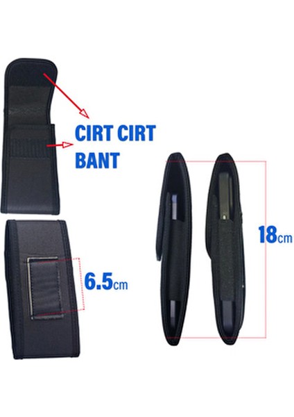 Kemere Takılan Telefon Kılıfı Cırtlı Telefon Bel Çantası Lastikli modelleri