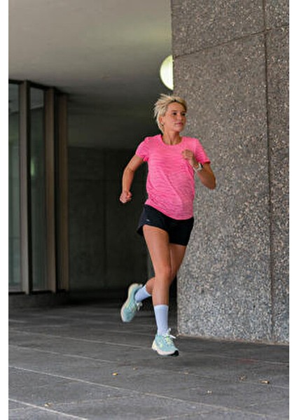 Kiprun Kadın Şort - Koşu/arazi Koşusu - Siyah - Kıprun Run 500 Dry