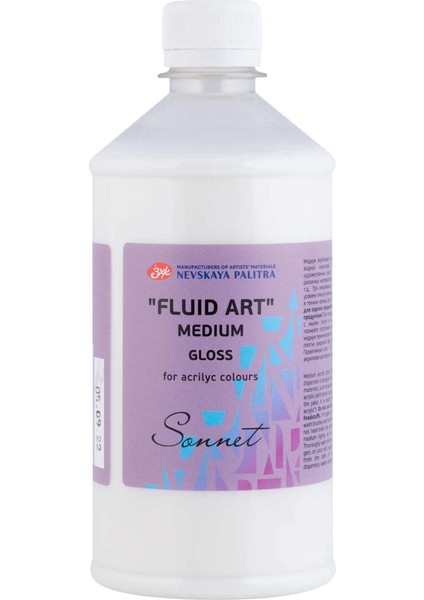 Sonnet Fluid Art Medium Gloss Parlak Fluid Medyum 500 Ml.