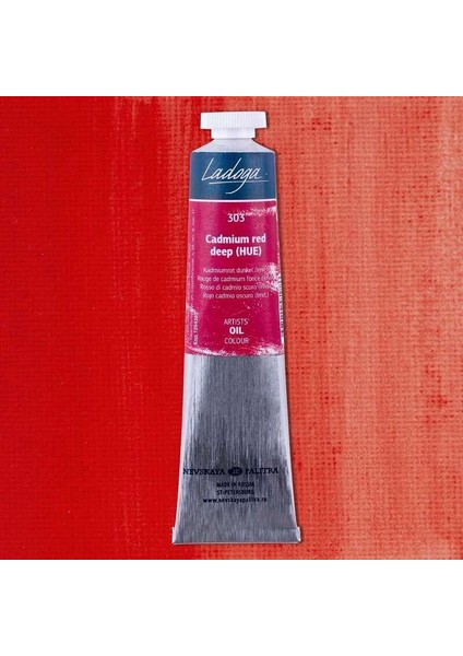Ladoga Yağlı Boya 46 Ml. 303 Cadmium Red Deep (Hue)