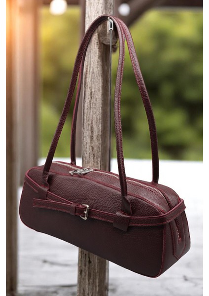 Kadın Tasarım Model Gerçek Deri Omuz Çantası RY411 fiyatları