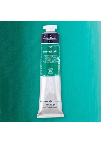 Ladoga Yağlı Boya 46 Ml. 714 Veridian Green