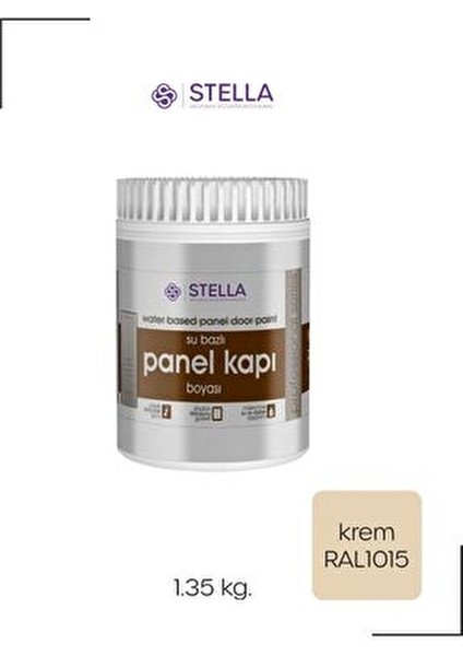 Su Bazlı Kokusuz Amerikan Panel Kapı Boyası Özel Formüle Edilmiş