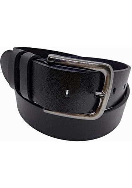 Deri 2’li Siyah Lacivert Kemer