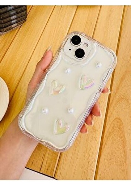 Iphone 14 Plus ve 15 Plus Kamera Korumalı 3D Oyuncak Inci Tasarımlı Silikon Kılıf fırsatları