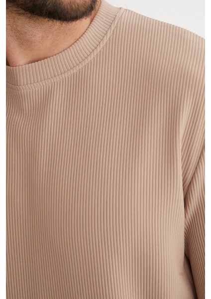 Basic Fitilli Bisiklet Yaka Sweatshirt indirimleri