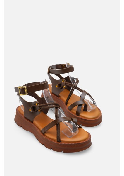 Günlük Kadın Hakiki Deri Sandalet fiyatları