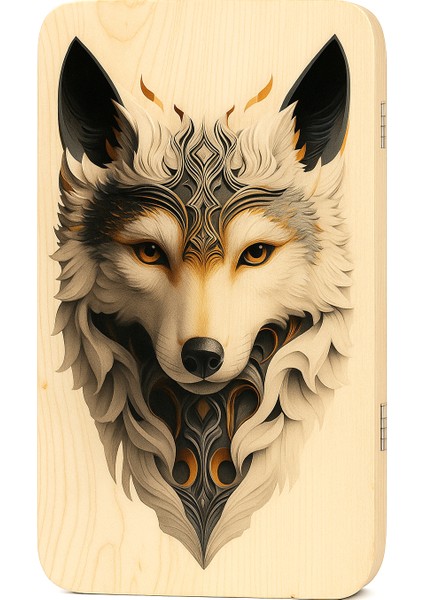 Orta Boy Baskılı Seyahat Tavlası – 28×33×2,3 cm (Telefon Tutacağı Hediyeli)