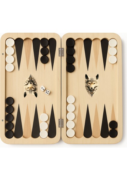 Orta Boy Baskılı Seyahat Tavlası – 28×33×2,3 cm (Telefon Tutacağı Hediyeli) fırsatları