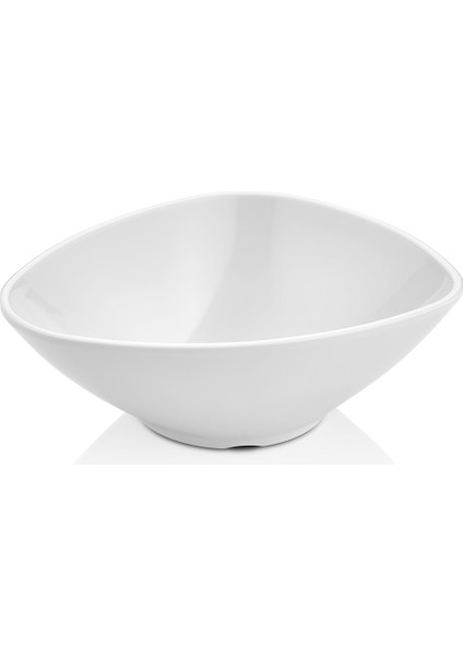6318.PW - Bermuda 4'lü Beyaz Kase Seti 18X14 Cm, Thermoset Melamin