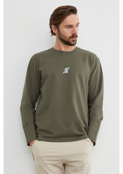 Baskılı Bisiklet Yaka Sweatshirt fırsatları