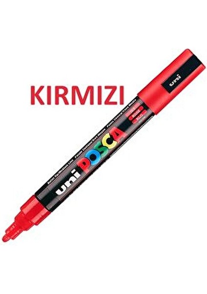 Posca Kırmızı Marker Pc-1m (0.7mm) Poska PC1M Pc - 1m
