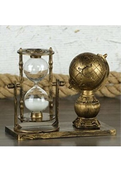 Gold Kum Saatli Dünya Biblo HD479