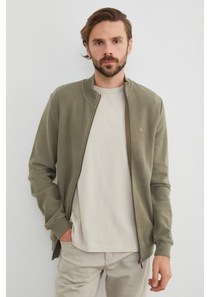 Fermuarlı Dik Yaka Hırka fiyatları