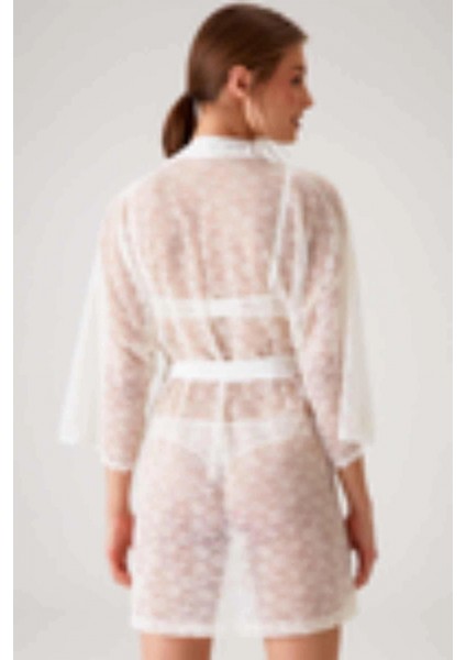 Marsilyan- Calandre Dantel Sabahlık