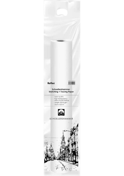 Aydınger Eskiz Kağıdı Rulo 50/55 Gr. 33 Cm. 20 Metre