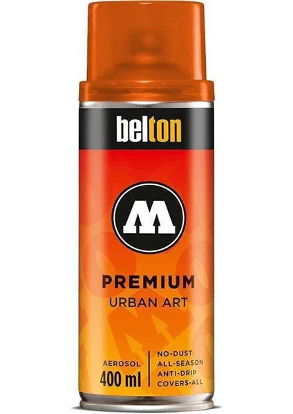 Belton Premium Sprey Boya 400 Ml. 238 Transparent Dare Orange