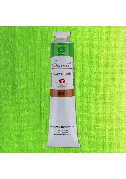 Sonnet Yağlı Boya 46 Ml. 718 Yellow Green