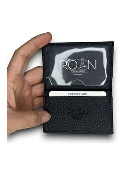 Vegan Kartlık Minimalist Tasarım Şeffaf Kimlik Cepli Erkek Kredi Kartlık ve Cüzdan fırsatları