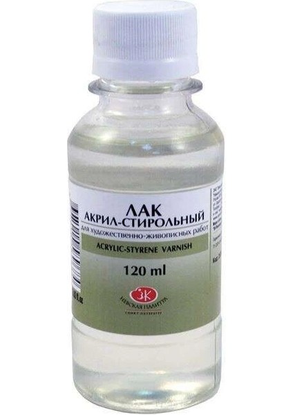 Akrilik Stirol Vernik 120 Ml.