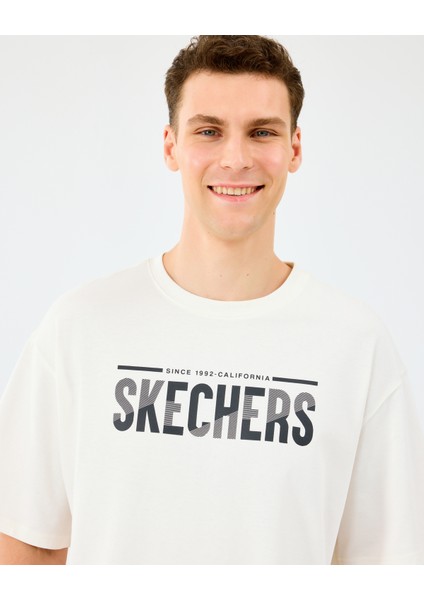 M Heavy Fabric T-Shirt Erkek Beyaz Tshirt S2520120-3855 fırsatları