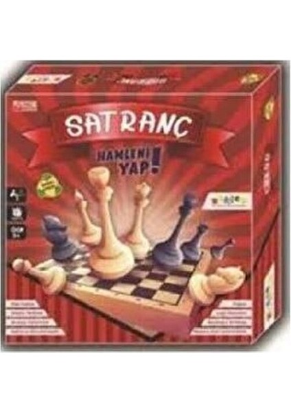 Ahşap Satranç Oyunu Orijinal Parça Sayısı ve Boyut Detaylarıyla