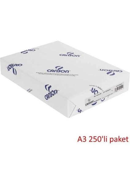 1557 Dessin Resim Çizim Kağıdı 200 Gr. A3 250'LI Paket