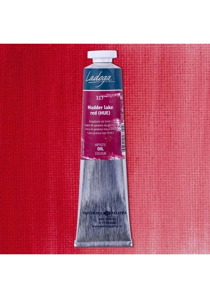 Ladoga Yağlı Boya 46 Ml. 317 Madder Lake Red (Hue)