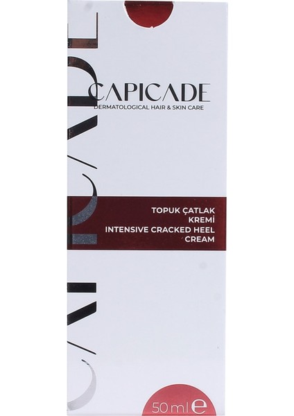 Capicade Topuk Çatlak Kremi 50 ml