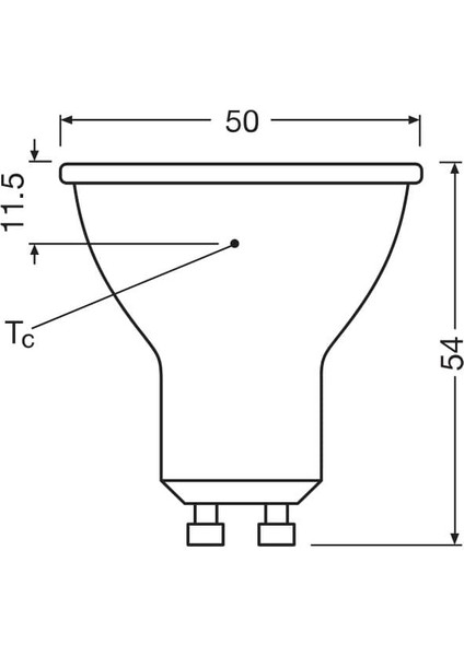 LED Par 16 50 36 Dimm 3,7 W 3000K GU10 P Dimli LED Ampul 4099854457548 indirimleri